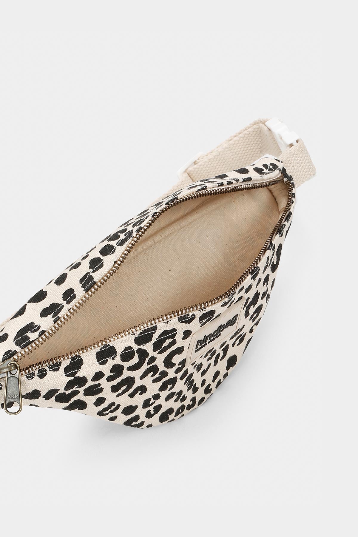 Augustin Leopard Off-white Children's Fanny Pack