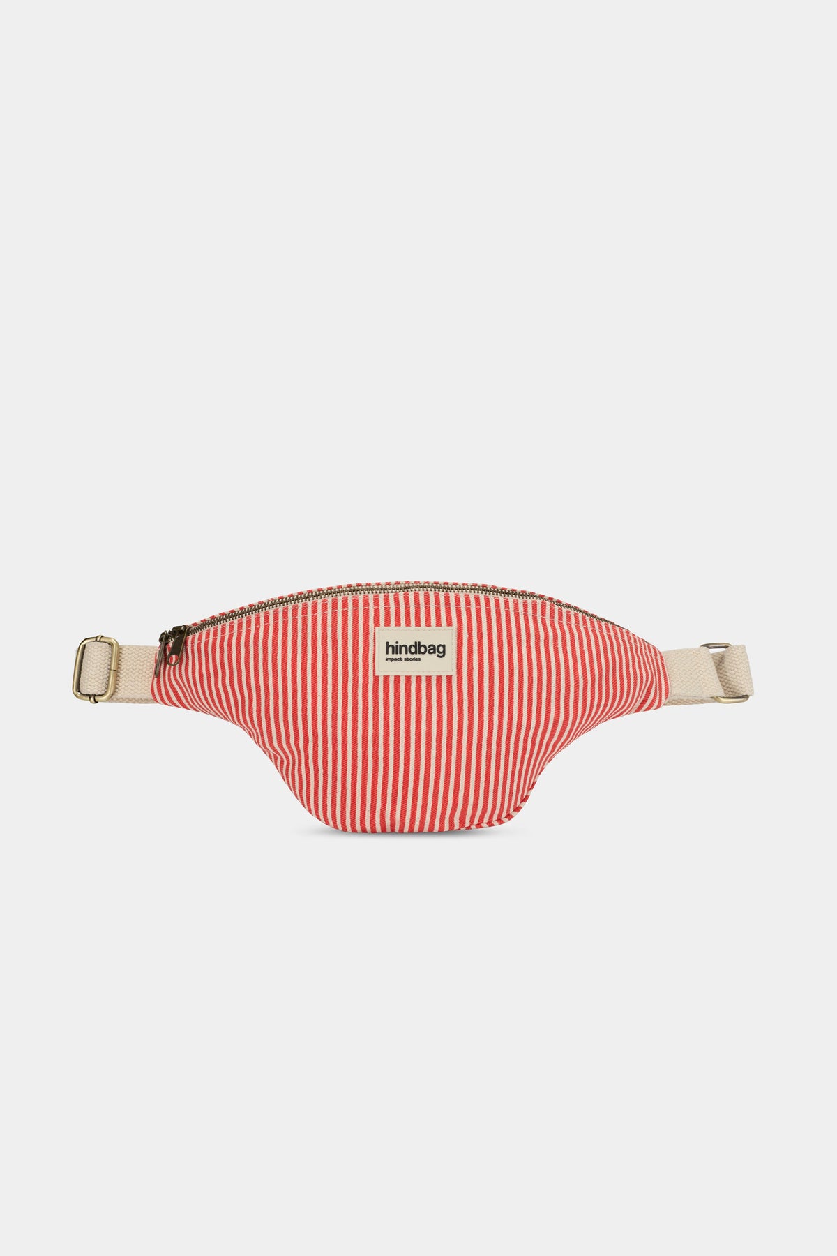 Olivia Red Stripes Bum Bag