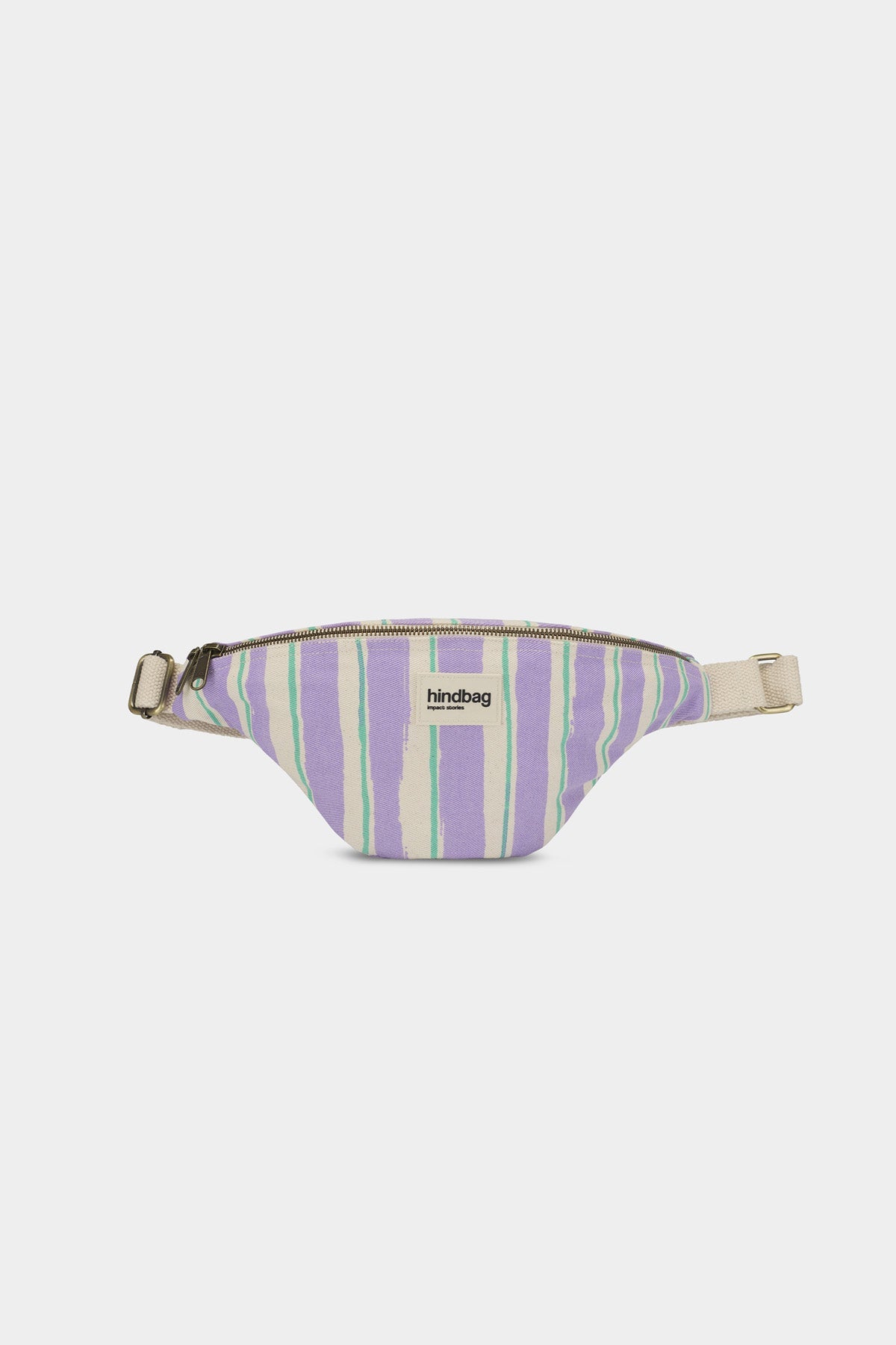 Olivia Green and Parma Stripes Bum Bag