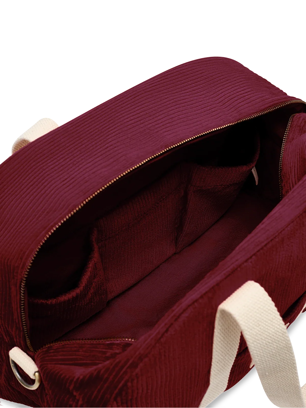 Charlie burgundy corduroy Weekender