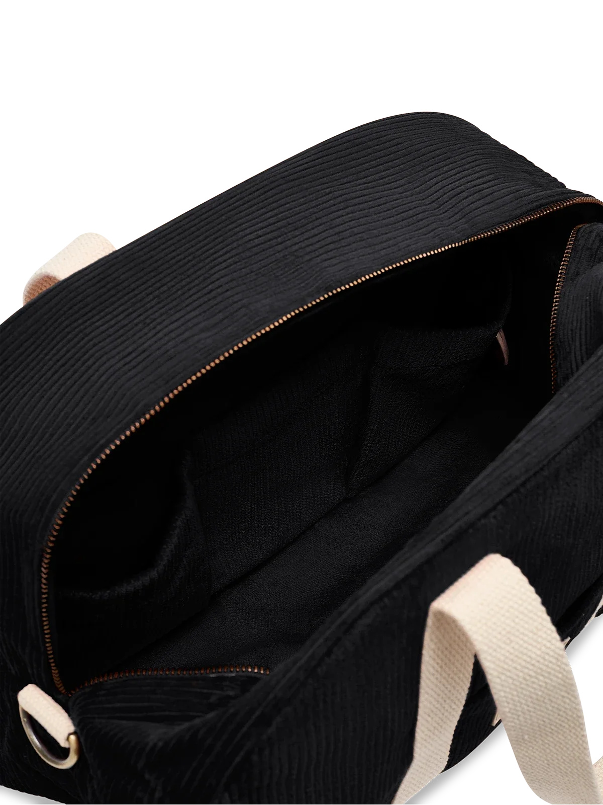 Charlie black corduroy Weekender