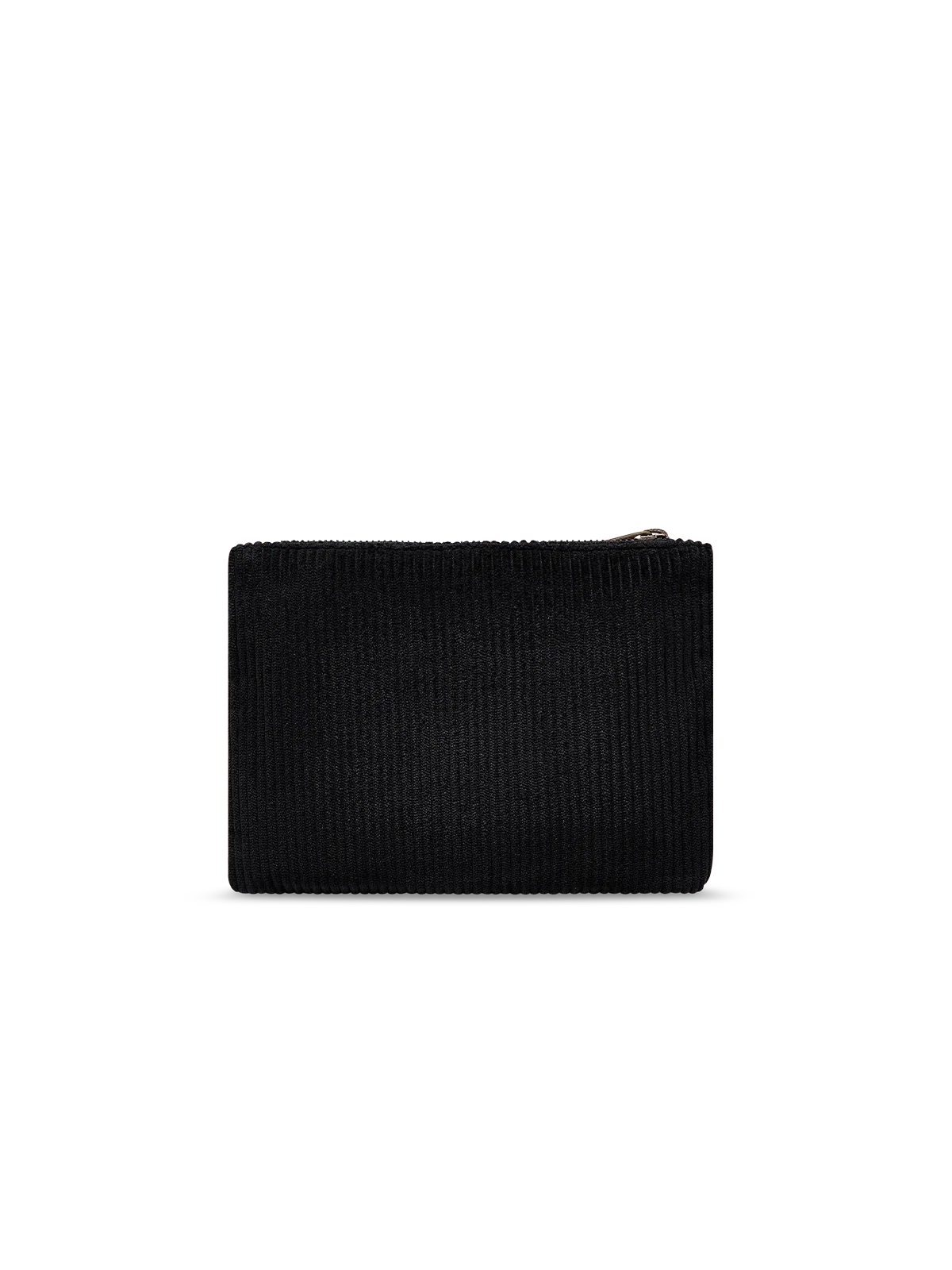 Lou black corduroy Pouch