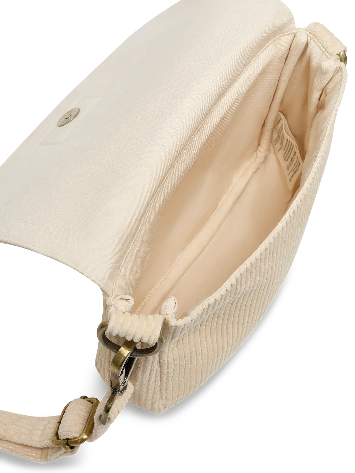 Margault cream corduroy Crossbody