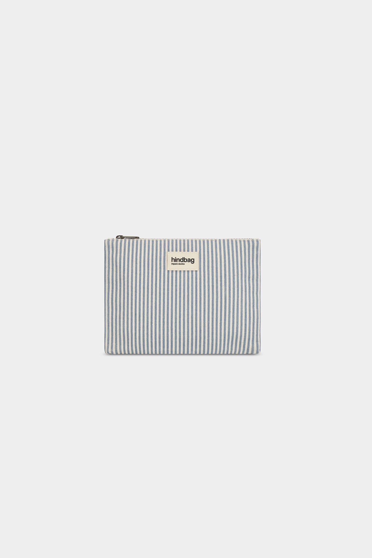 Ema Blue Stripes Pouch