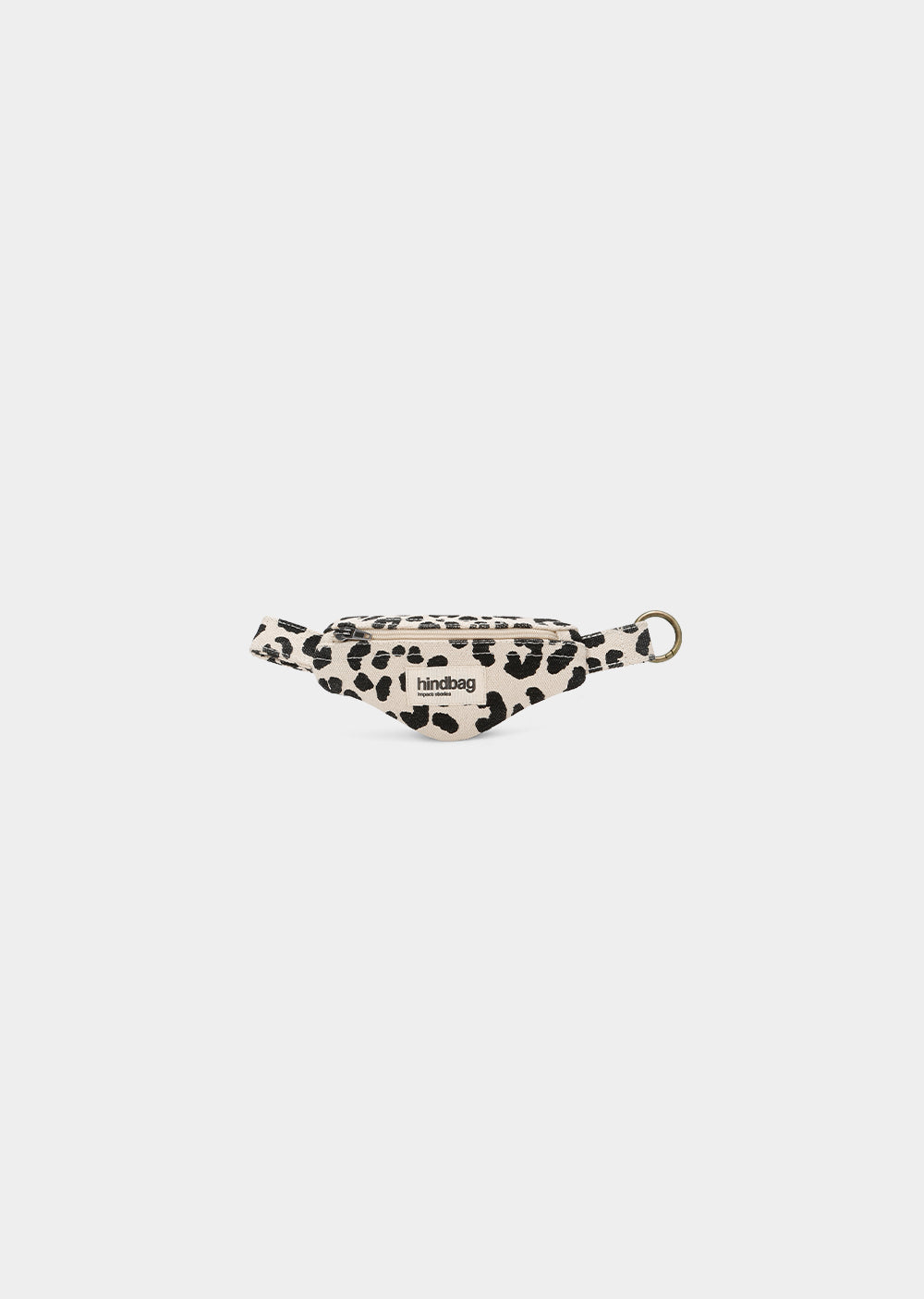 Côme Leopard Off-white Fanny-pack Keychain