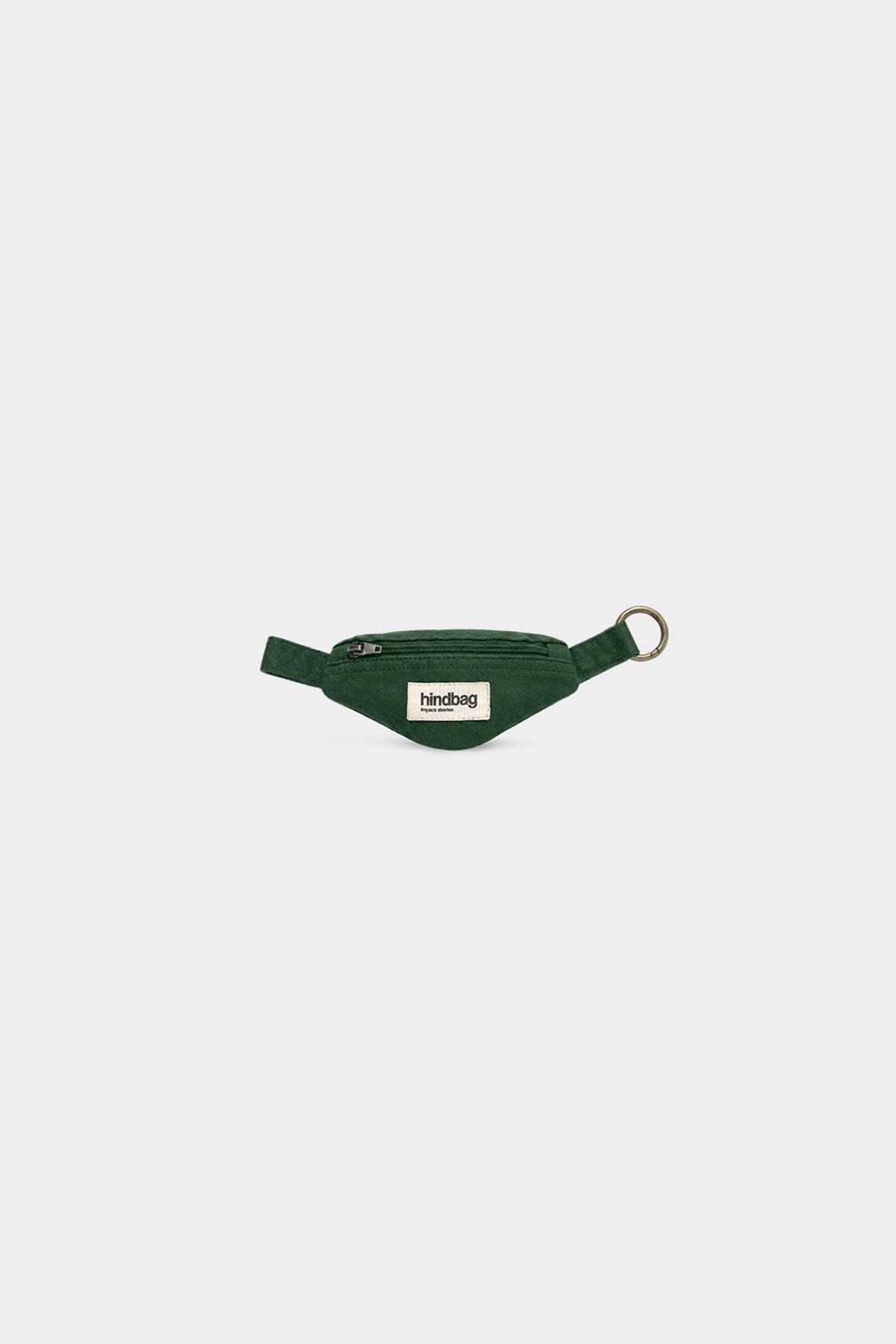 Côme forest Green banana key ring