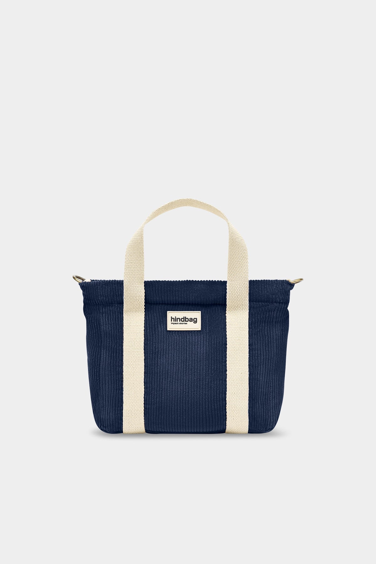 Louise Navy Corduroy Handbag