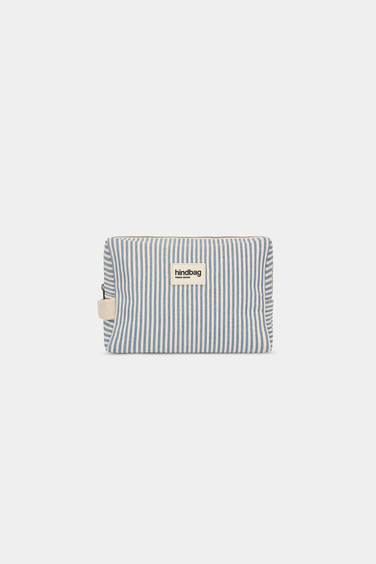 Leon Blue Stripes Toiletry Bag