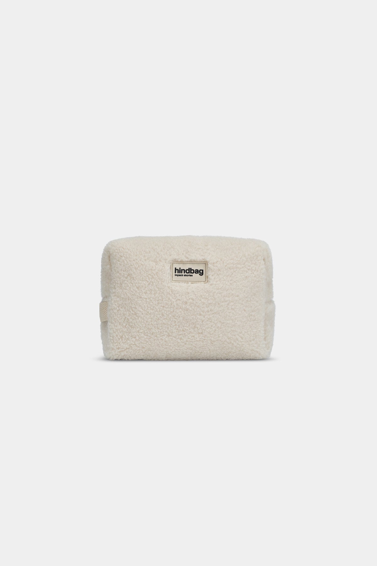Léon Teddy Toiletry Bag in Arctic White