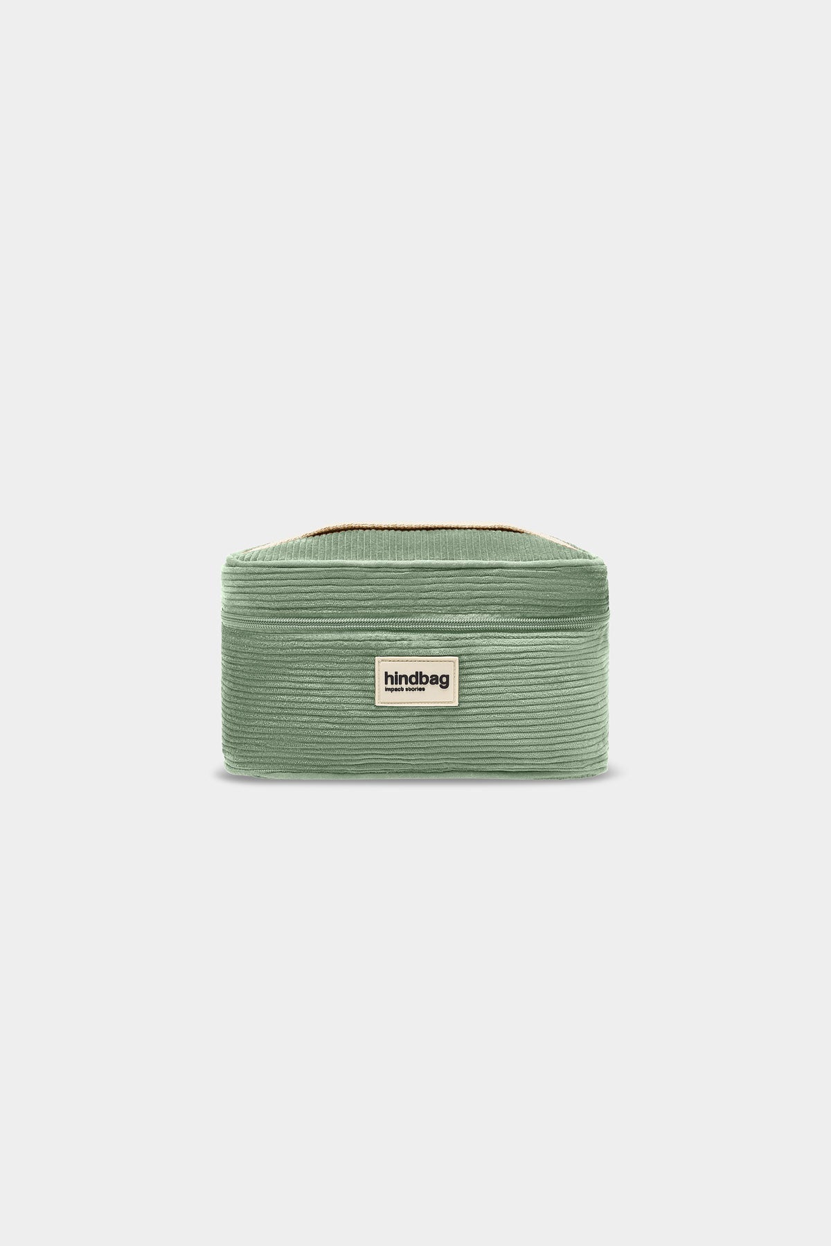 Gaspard Mint Green Corduroy Vanity Case