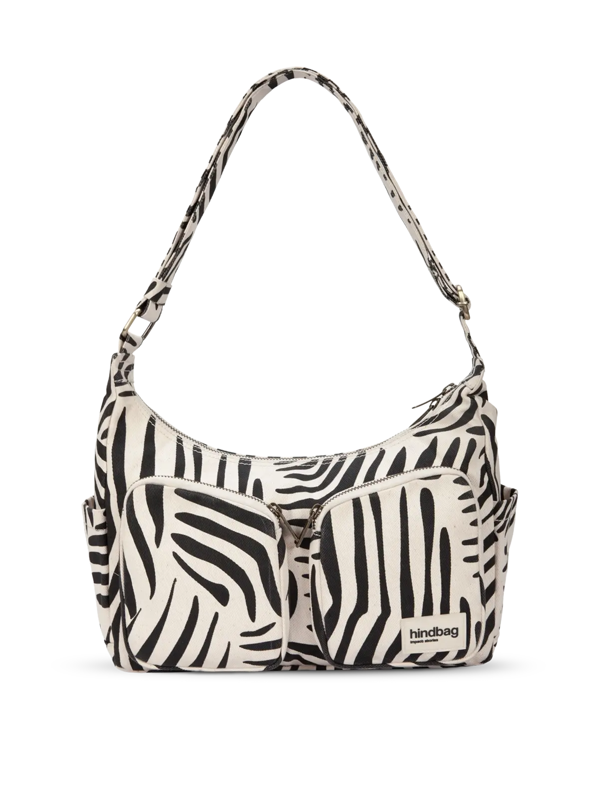 Emile Multipocket Bag Zebra Ecru