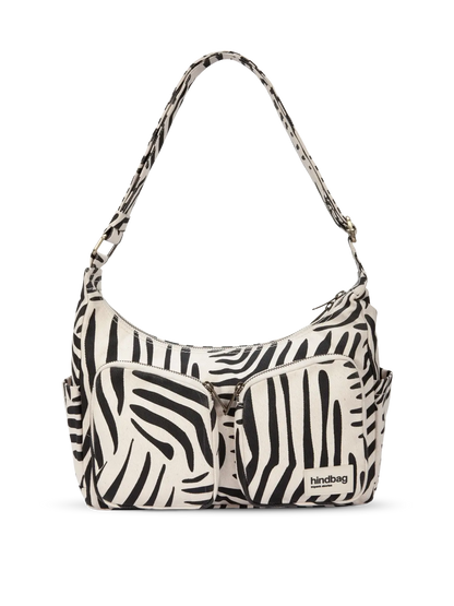 Emile Multipocket Bag Zebra Ecru