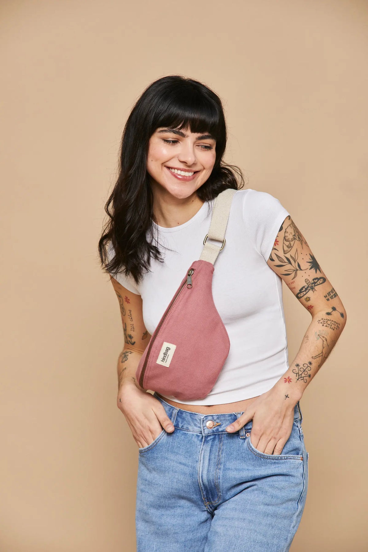 Olivia bum bag Blush pink