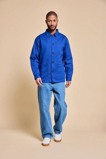 Marcel Electric blue unisex jacket