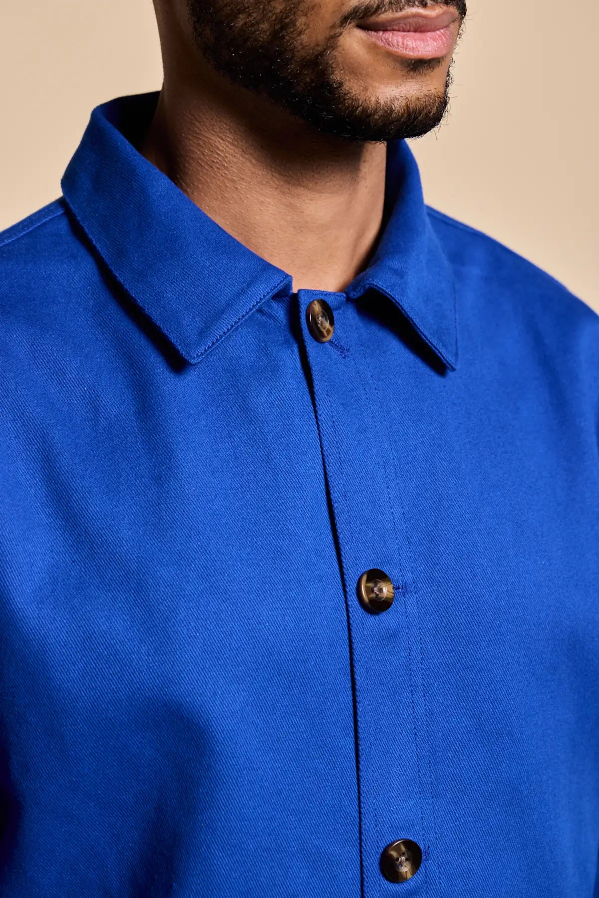 Marcel Electric blue unisex jacket