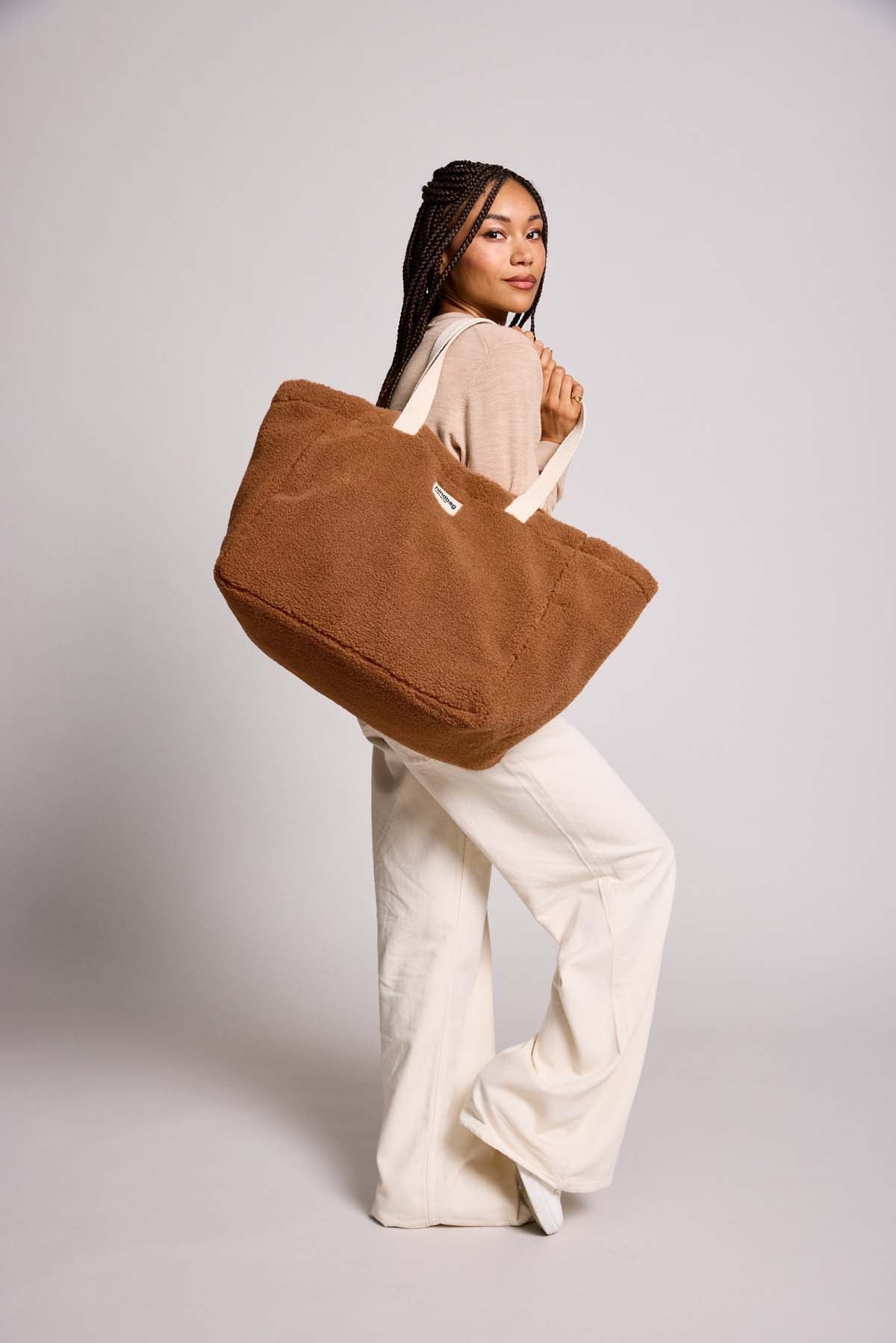Claude Teddy Tote Bag