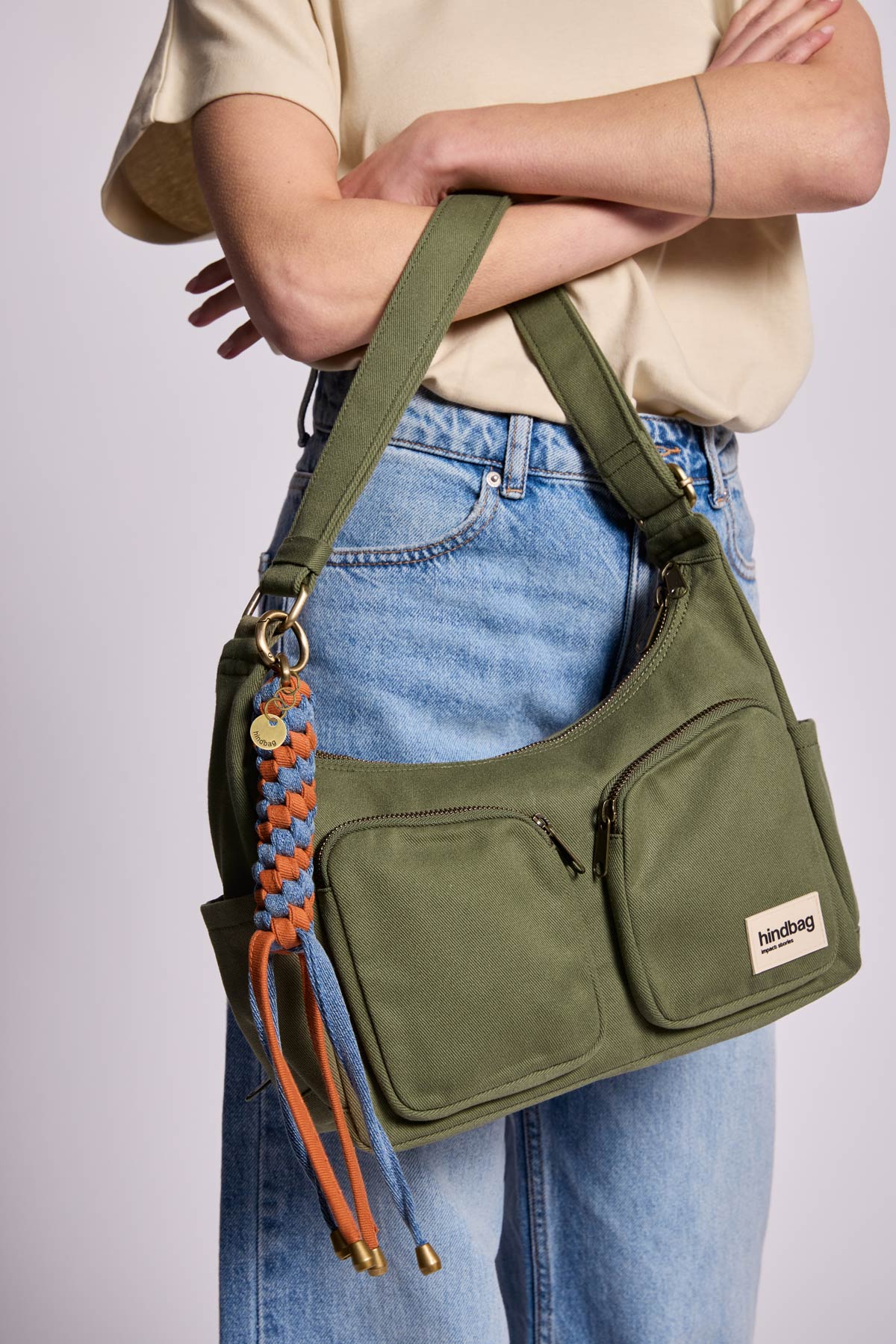 Sammy Charm in Blue Denim