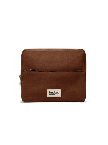 Alix Chocolate XL Toiletry Bag