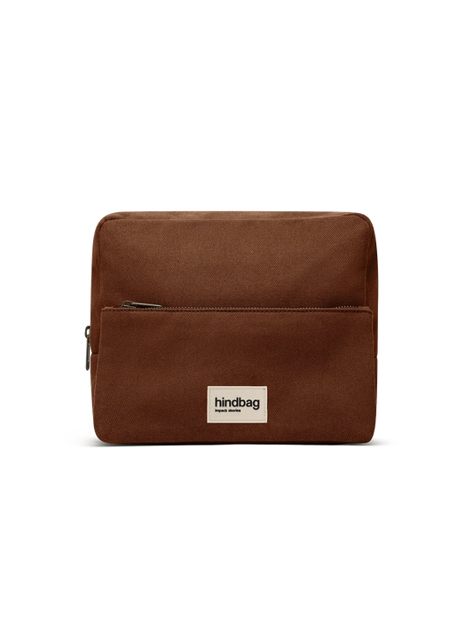 Alix Chocolate XL Toiletry Bag