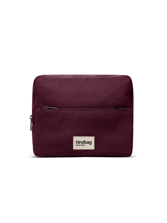 XL Alix Plum toiletry bag