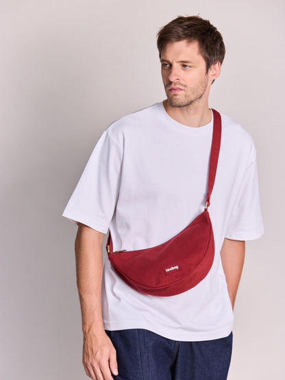 Andrea burgundy Crossbody Bag