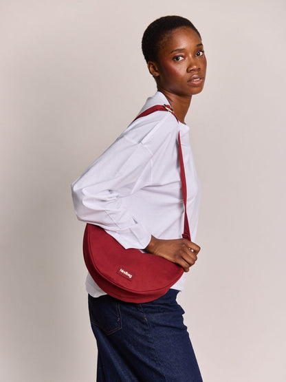 Andrea burgundy Crossbody Bag