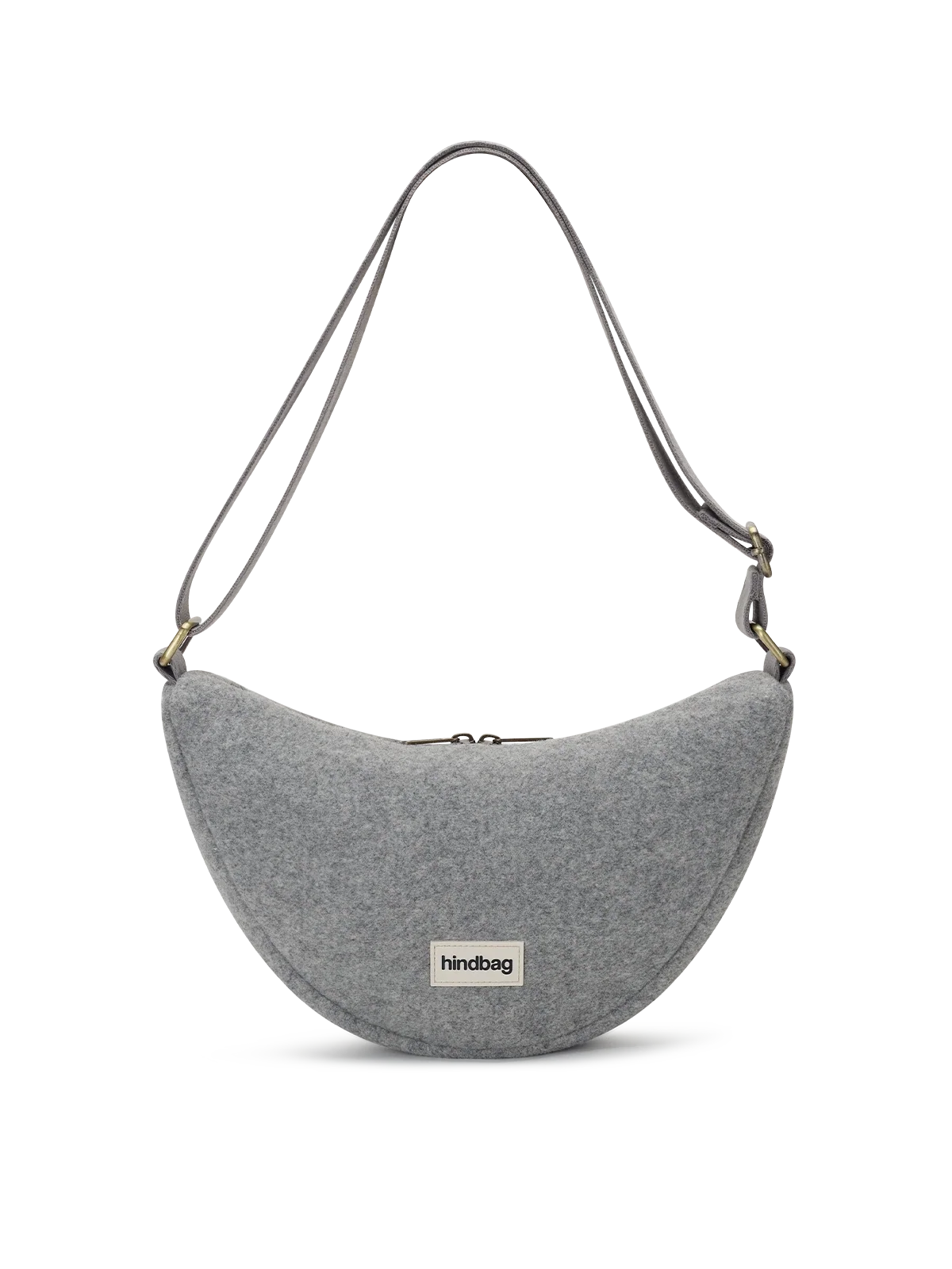 Andrea granite wool effect Crossbody bag