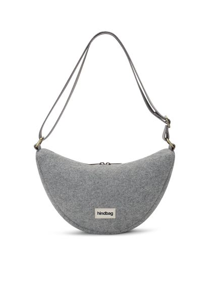 Andrea granite wool effect Crossbody bag