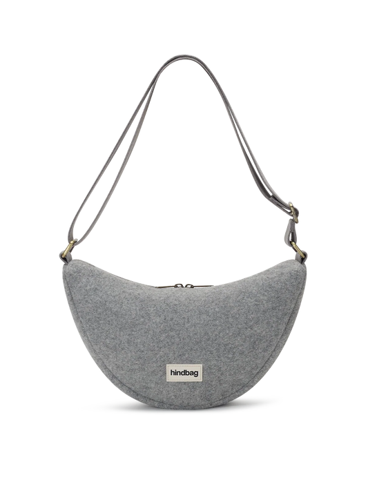 Andrea granite wool effect Crossbody bag