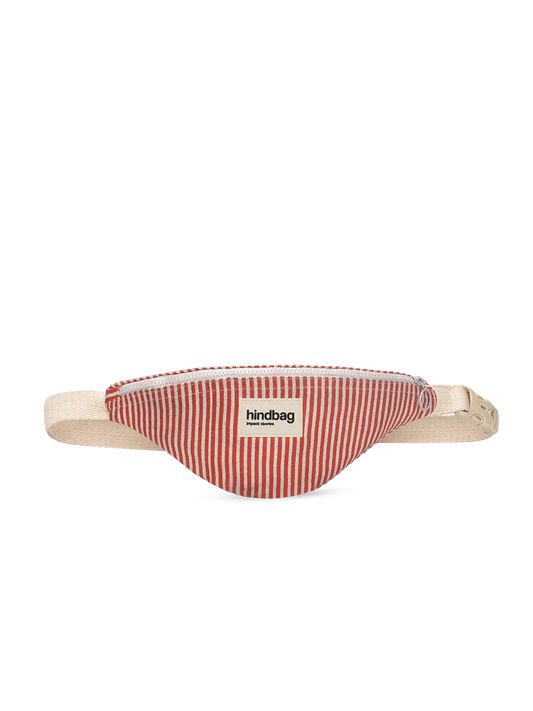 Augustin red Stripes Bum Bag Kids
