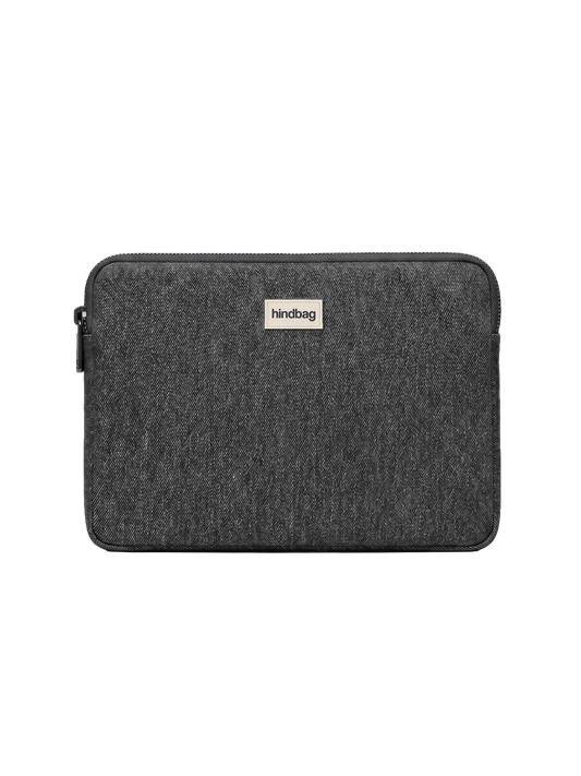 Ava dark grey denim Laptop Sleeve