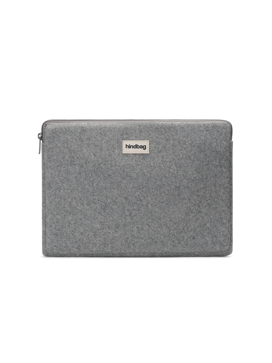 Ava granite wool effect Laptop Case