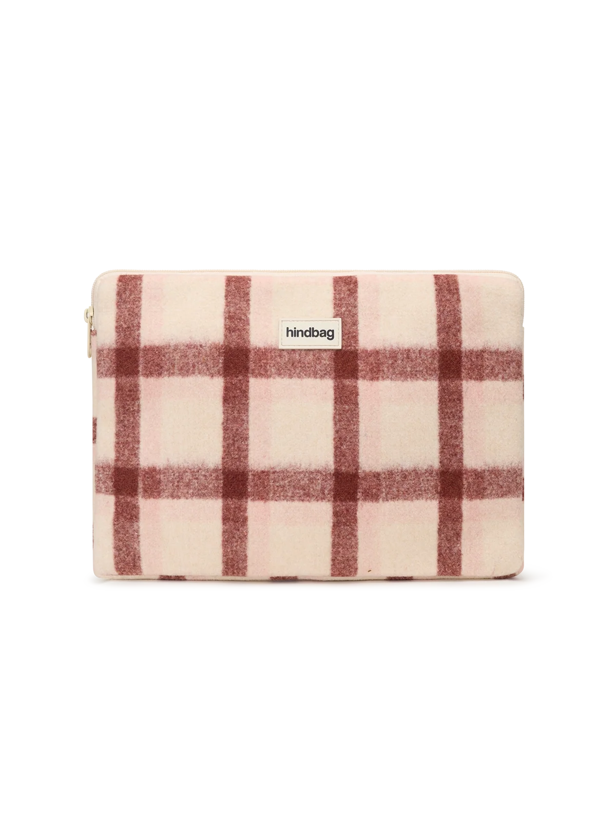 Ava Pink Tartan Laptop Case