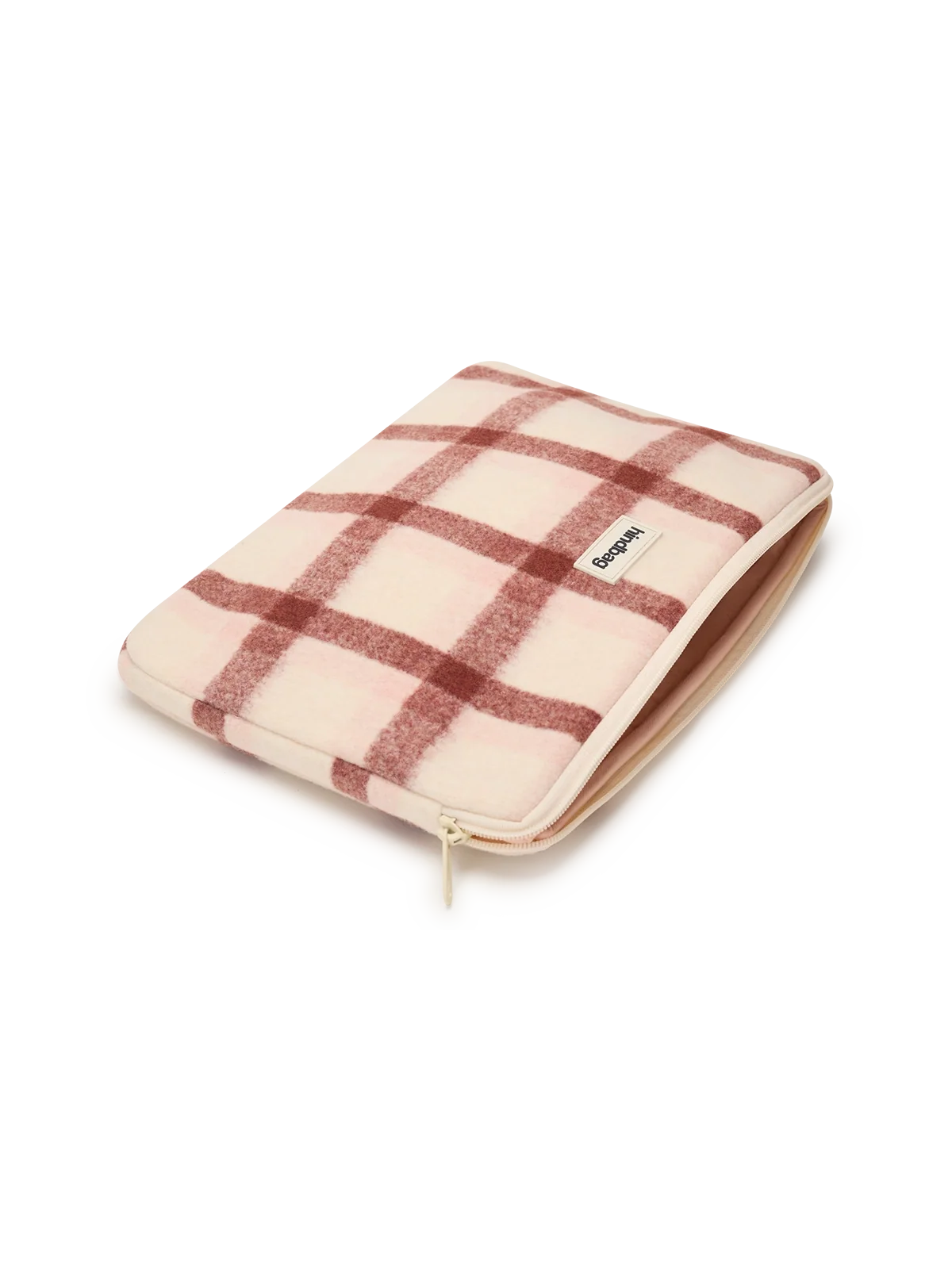 Ava Pink Tartan Laptop Case