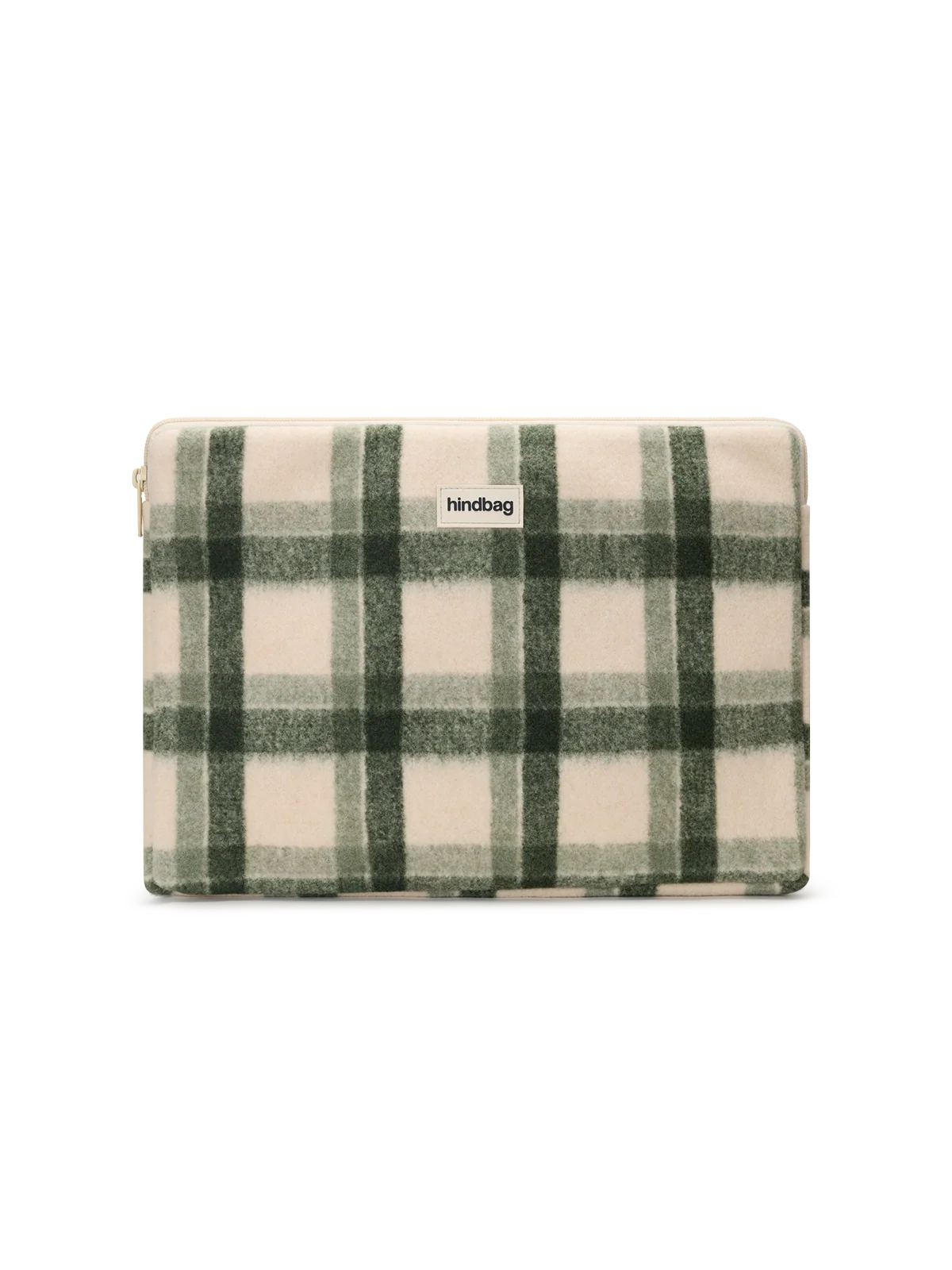 Ava green Tartan Laptop Case