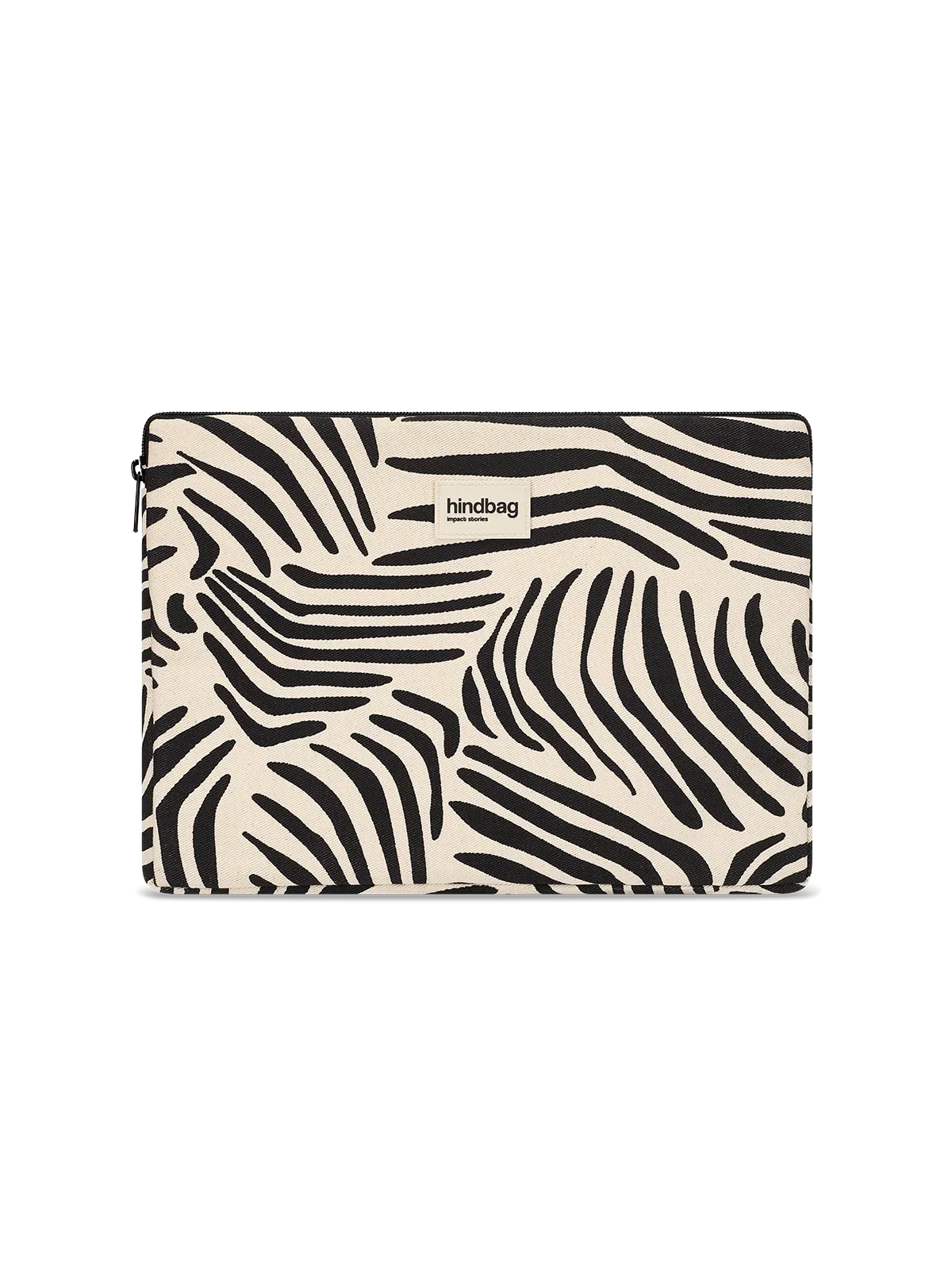 Ava Cinnamon Zebra Laptop Sleeve