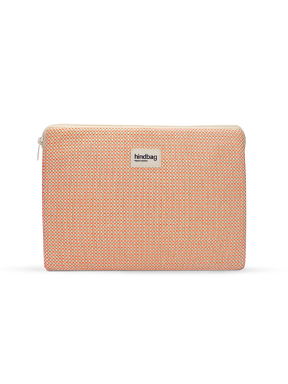 Ava Laptop Sleeve Coral Weave