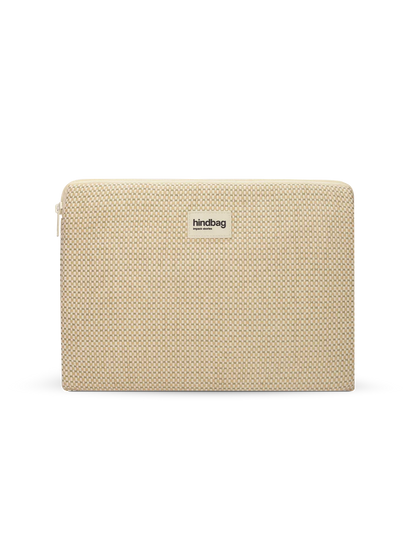 Ava Laptop Sleeve nude Weave