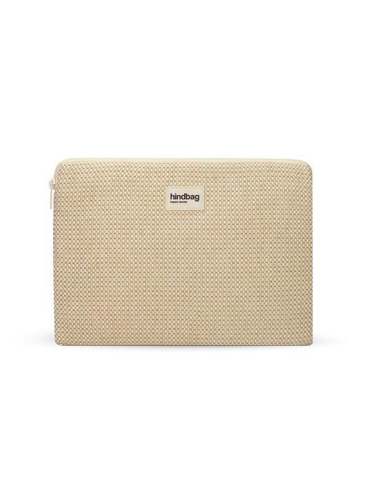 Ava Laptop Sleeve nude Weave