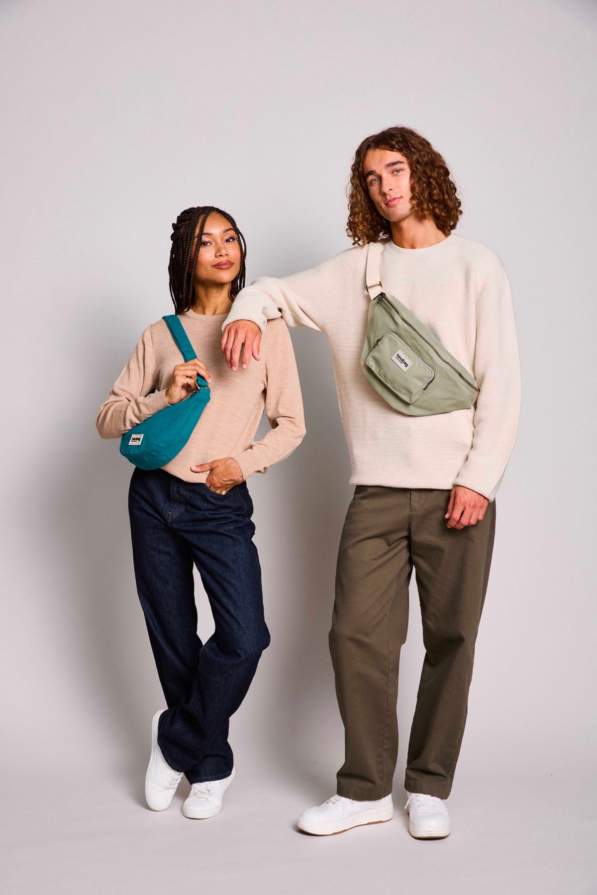 Andrea Peacock Blue Fanny Pack