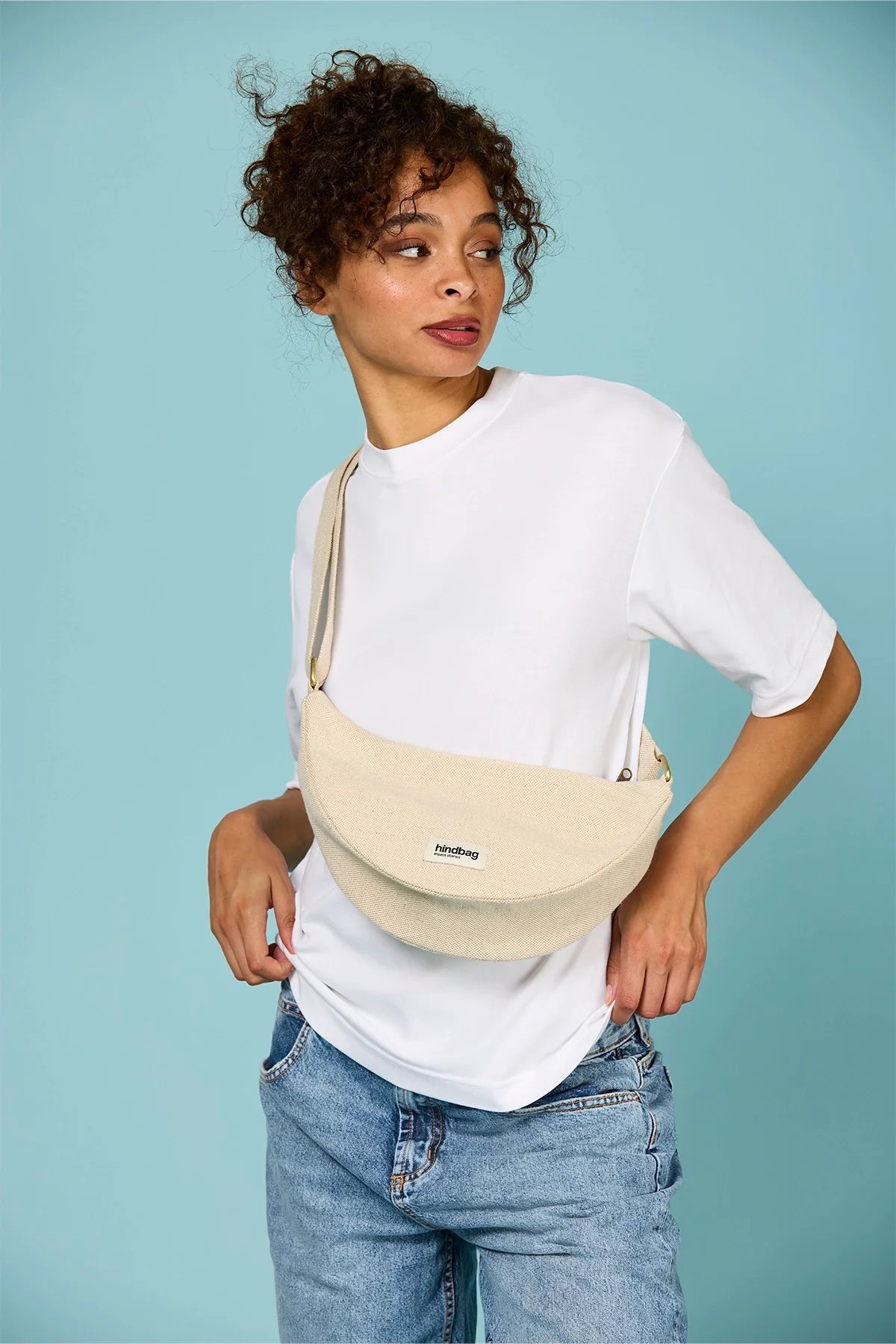 Andrea Jute fanny pack