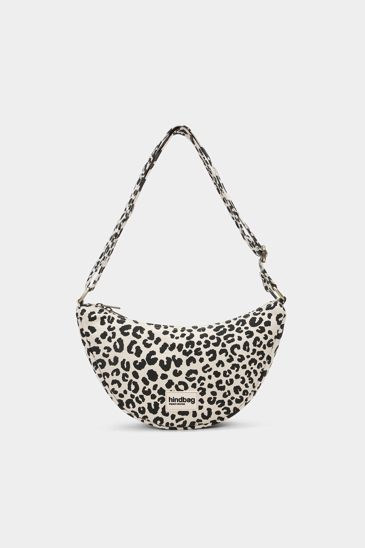 Andrea Off-white leopard fanny pack