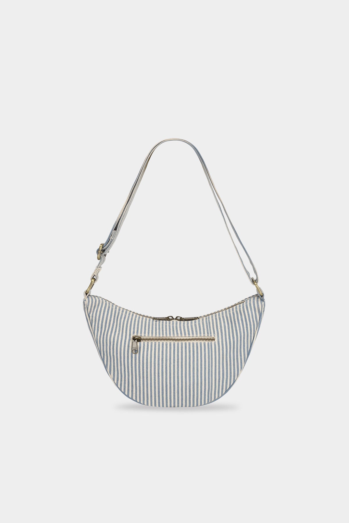 Andrea Blue Stripes Bum Bag