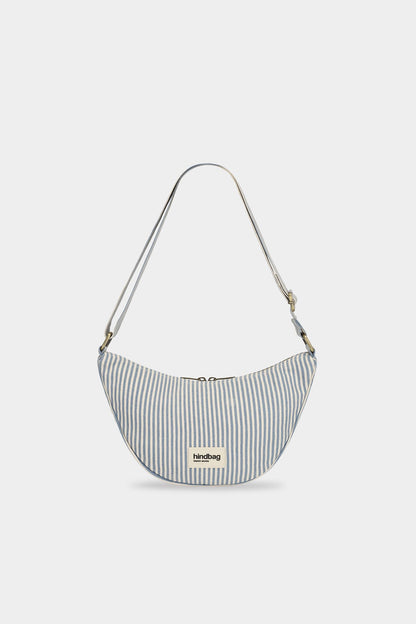 Andrea Blue Stripes Bum Bag