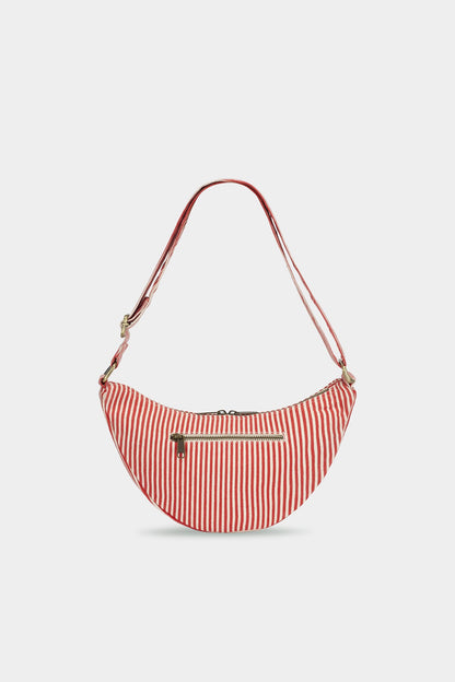 Andrea Red Stripes Bum Bag