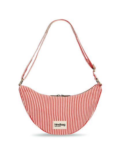 Andrea Red Stripes Bum Bag
