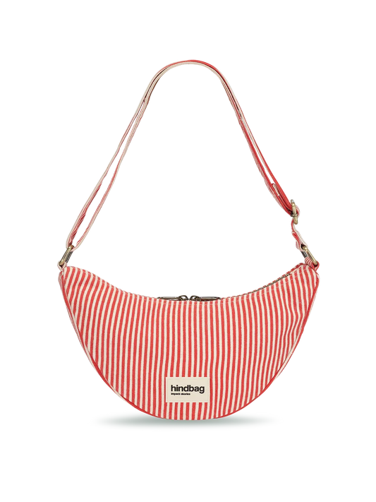 Andrea Red Stripes Bum Bag