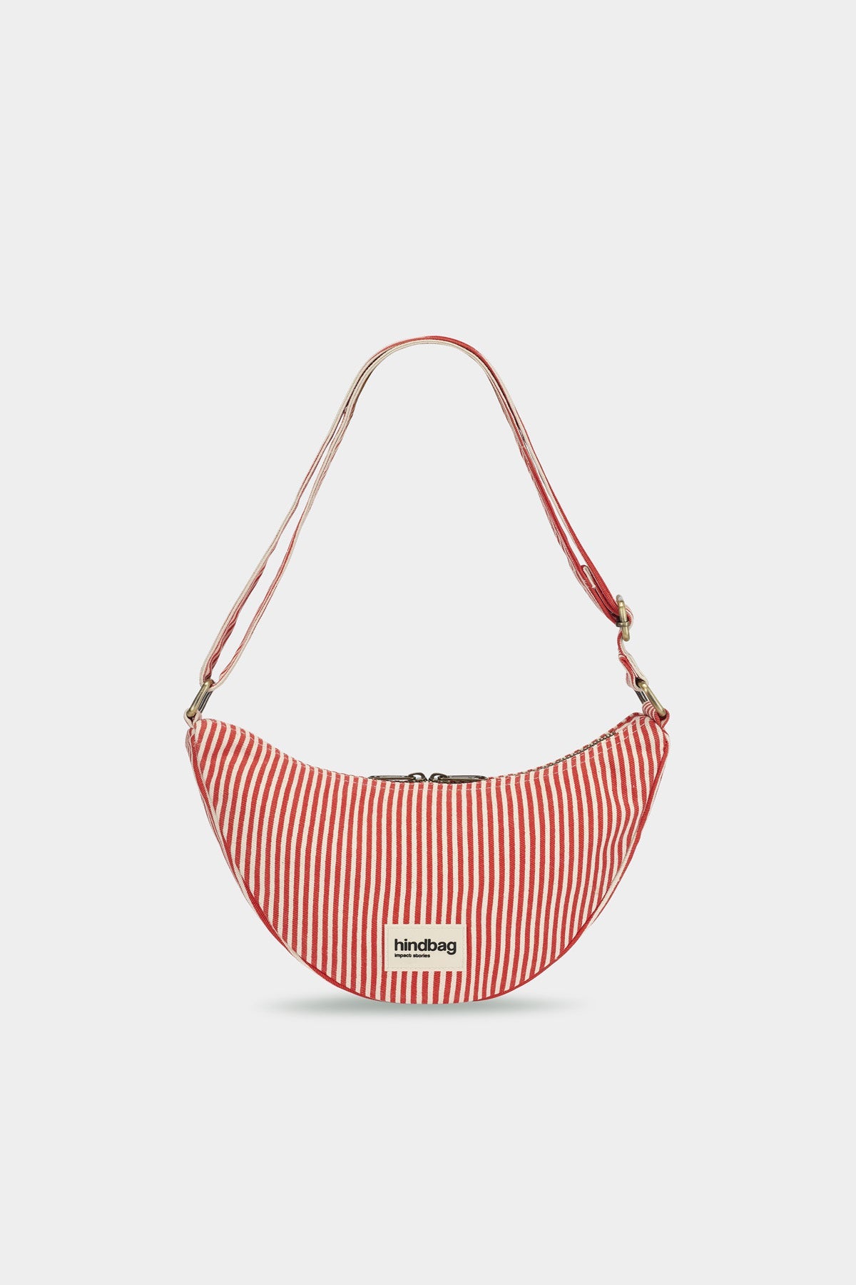 Andrea Red Stripes Bum Bag