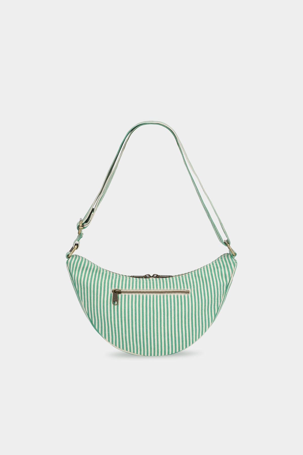 Andrea Green Stripes Bum Bag