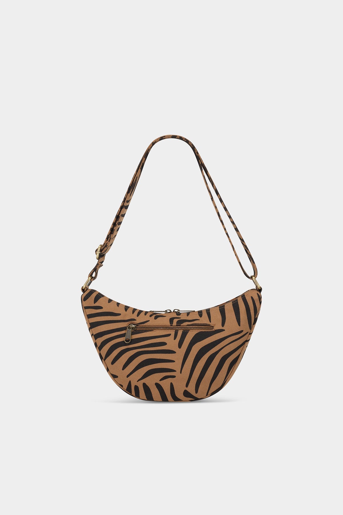 Andrea Belt Bag in Cinnamon Zebra